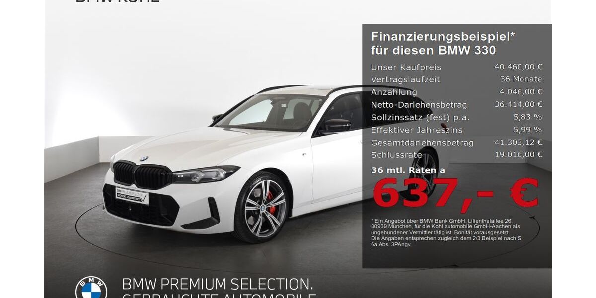 BMW 330 69.225 km 40.460 &euro; Aachen 52078