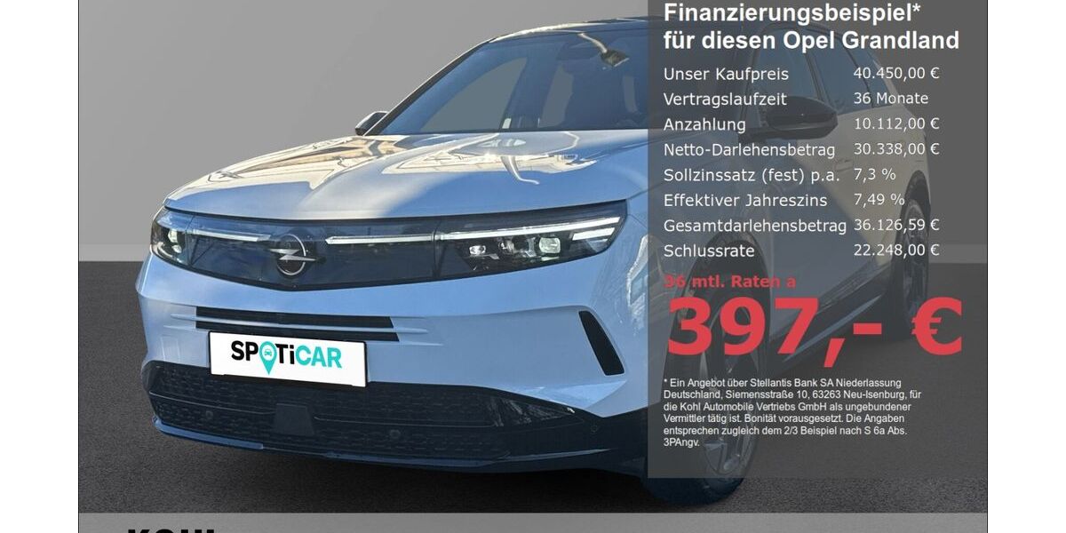Opel Grandland (X) 4.500 km 40.450 &euro; Aachen 52078