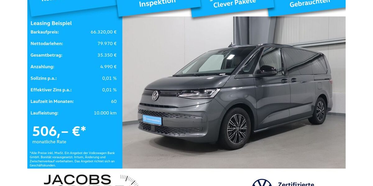 VW T7 Multivan 16.900 km 59.420 &euro; Aachen 52078