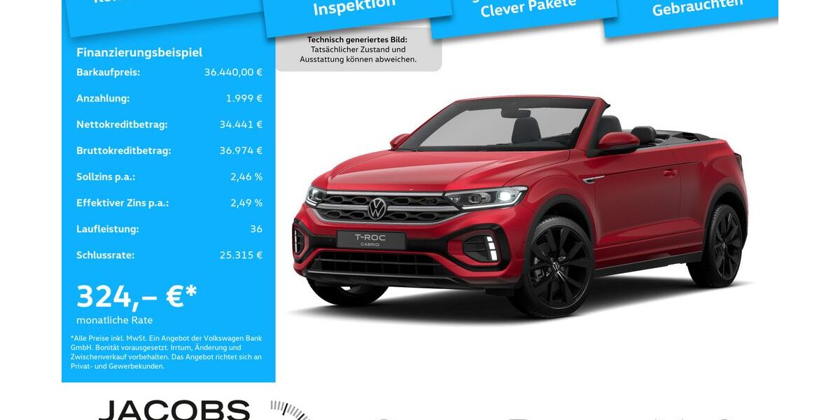 VW T-Roc 8.747 km 34.890 &euro; Bergheim 50126