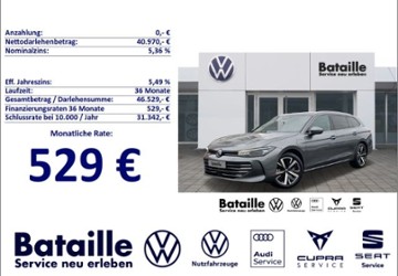 VW Passat Variant 9.913 km 40.970 &euro; Jülich 52428