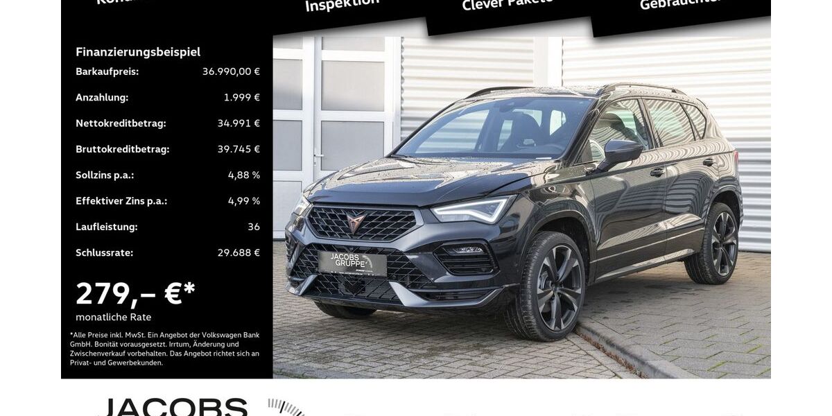 Cupra Ateca 1.111 km 36.990 &euro; Düren 52351