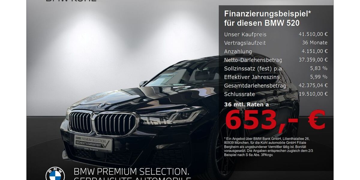BMW 520 34.883 km 41.510 &euro; Bergheim 50126