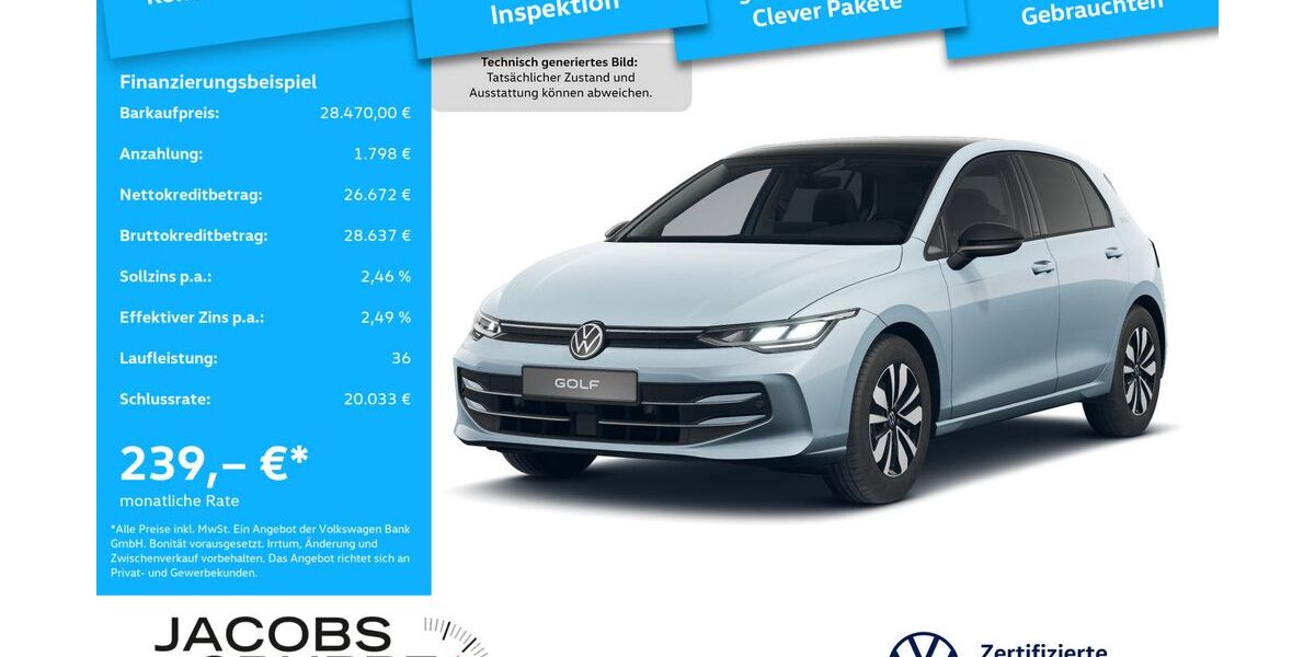 VW Golf 10.758 km 27.920 &euro; Aachen 52078