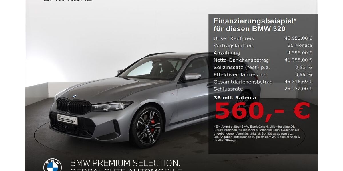 BMW 320 12.501 km 45.250 &euro; Aachen 52078