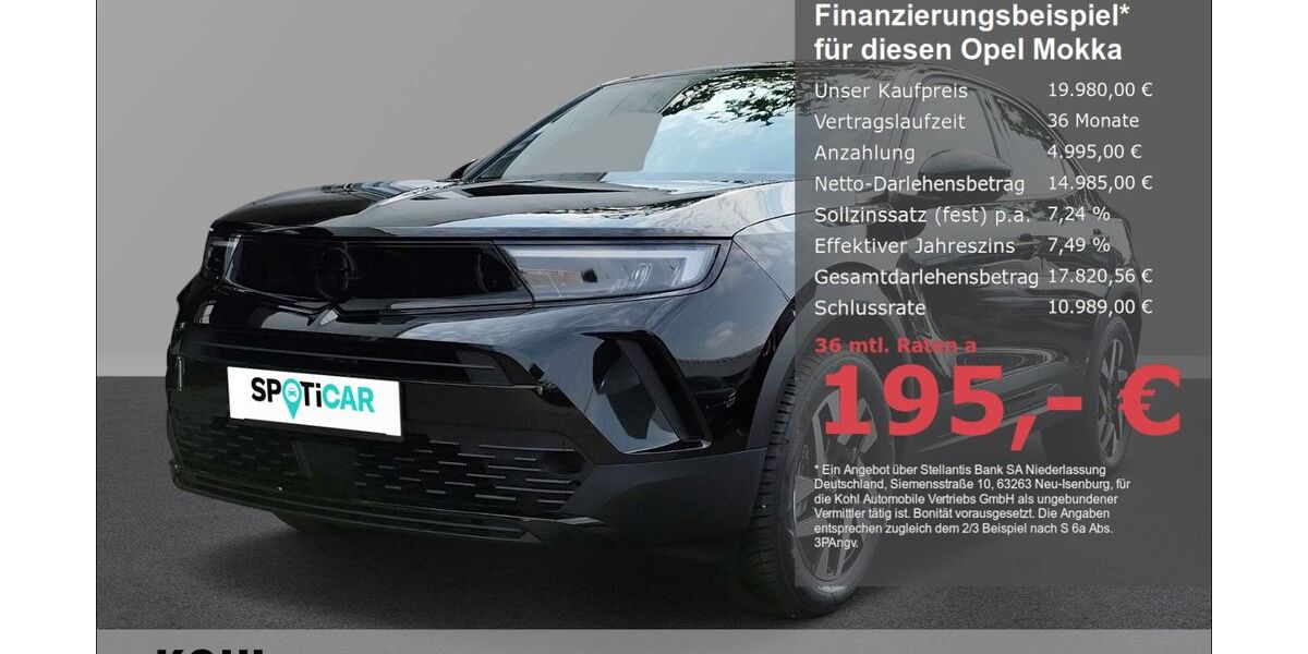 Opel Mokka 29.950 km 19.980 &euro; Aachen 52078