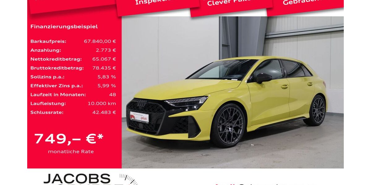 Audi RS3 7.151 km 66.920 &euro; Aachen 52078