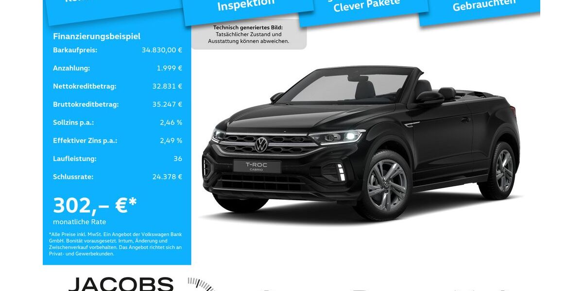 VW T-Roc 14.277 km 34.340 &euro; Bergheim 50126