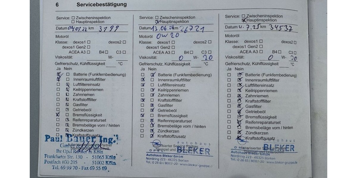 Opel Astra Klima Navi Temp CarPlay GARANTIE 37.000 km 37.000 km 14.900 &euro; Erftstadt 50374