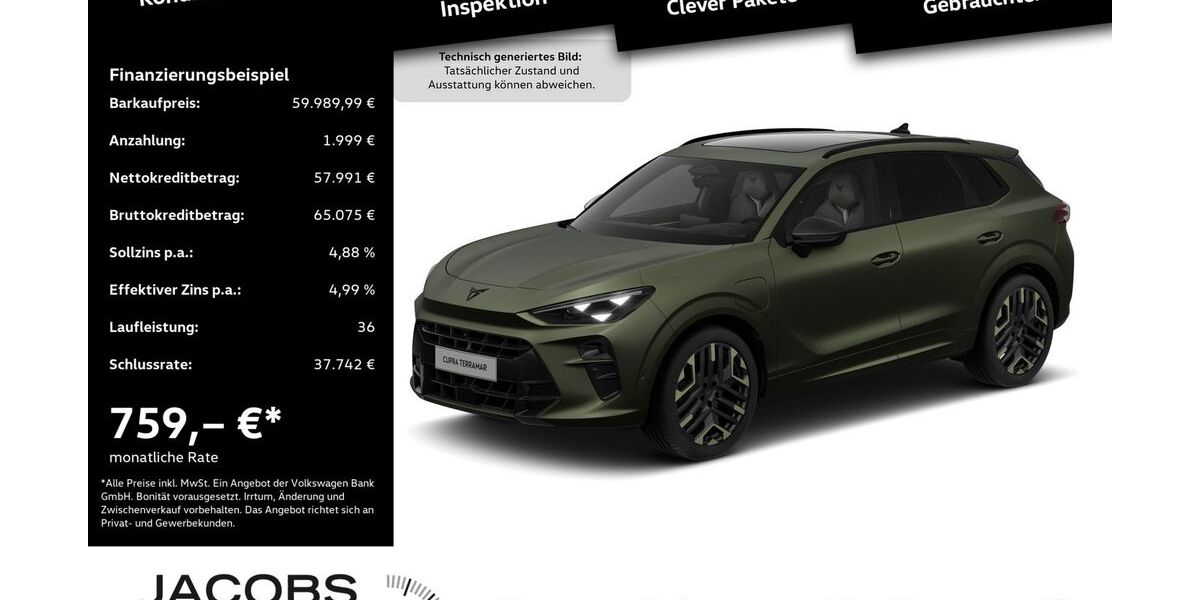 Cupra Terramar 9.999 km 59.990 &euro; Düren 52351