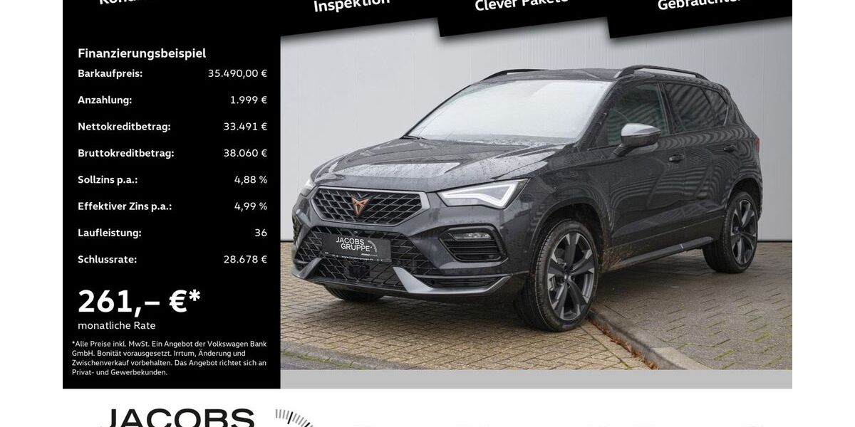 Cupra Ateca 1.111 km 35.490 &euro; Düren 52351