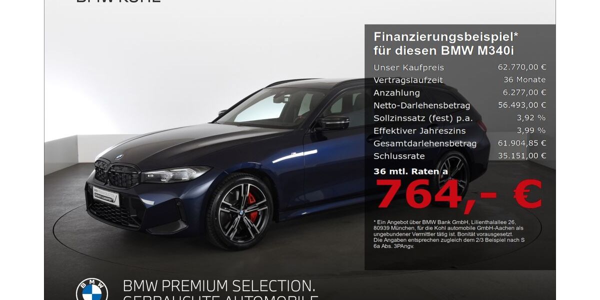 BMW M340i 8.755 km 62.770 &euro; Aachen 52078