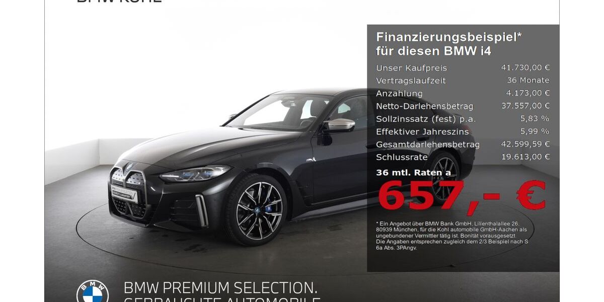 BMW i4 88.977 km 41.730 &euro; Aachen 52078