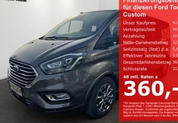 Ford Tourneo Custom 44.323 km 42.490 &euro; Euskirchen 53881