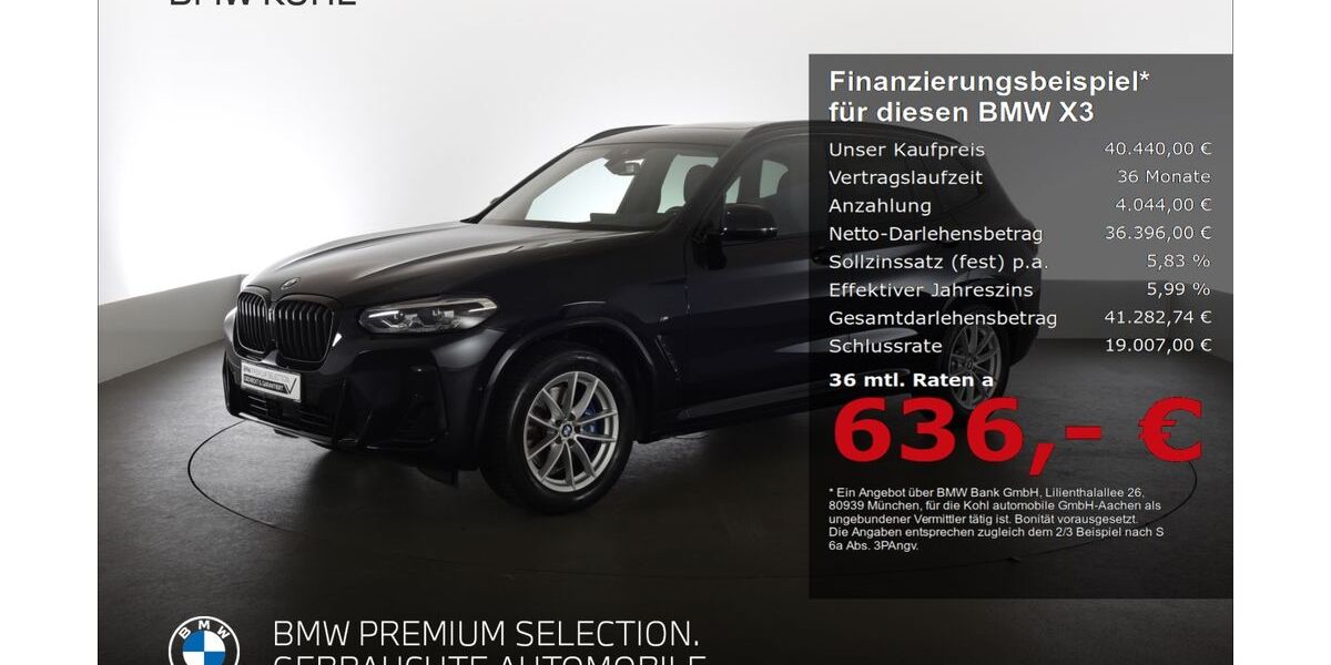 BMW X3 62.993 km 40.440 &euro; Aachen 52078