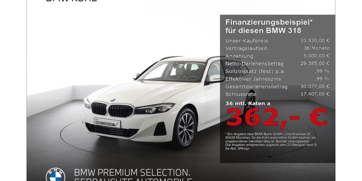 BMW 318 12.732 km 33.530 &euro; Aachen 52078
