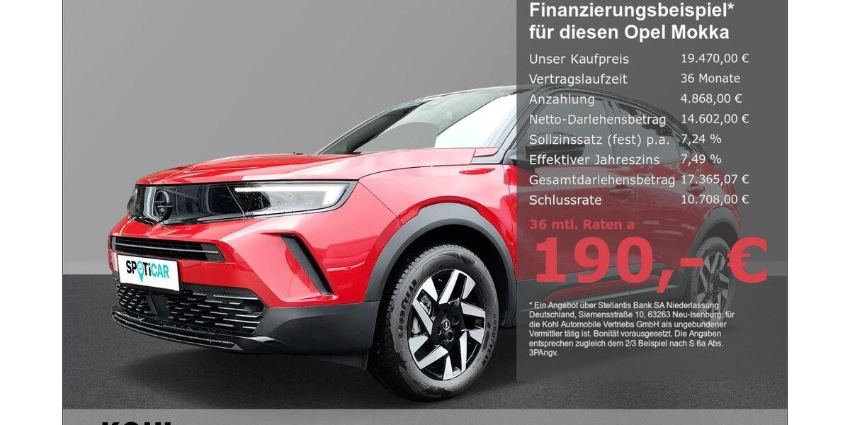 Opel Mokka 12.300 km 18.970 &euro; Aachen 52078