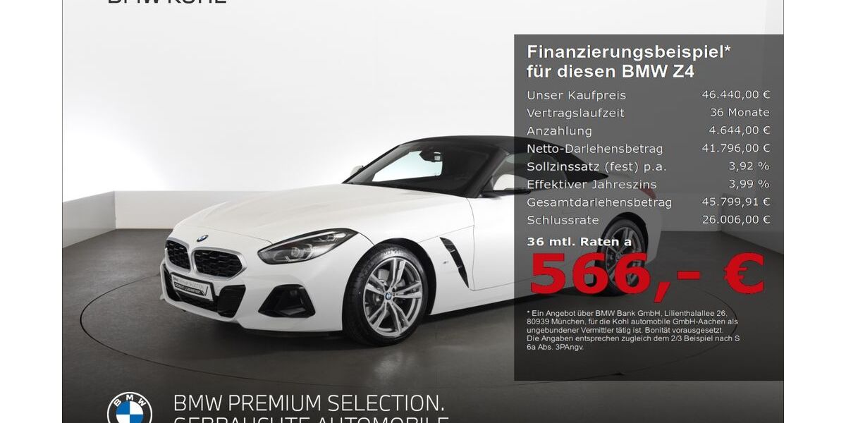 BMW Z4 7.261 km 45.940 &euro; Aachen 52078