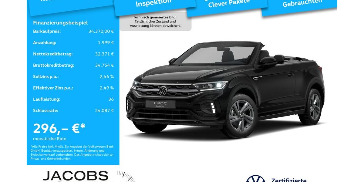 VW T-Roc 14.533 km 33.920 &euro; Aachen 52078