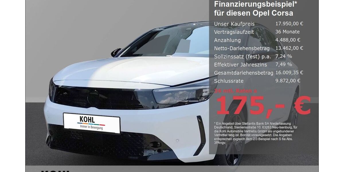 Opel Corsa 29.700 km 17.950 &euro; Aachen 52078