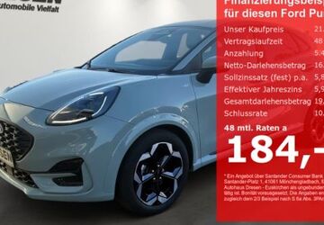 Ford Puma 13.936 km 21.790 &euro; Euskirchen 53881